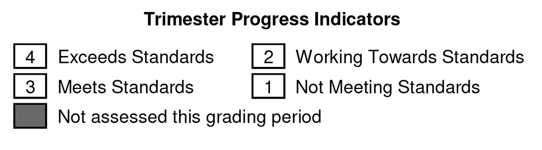 Trimester Progress Indicators